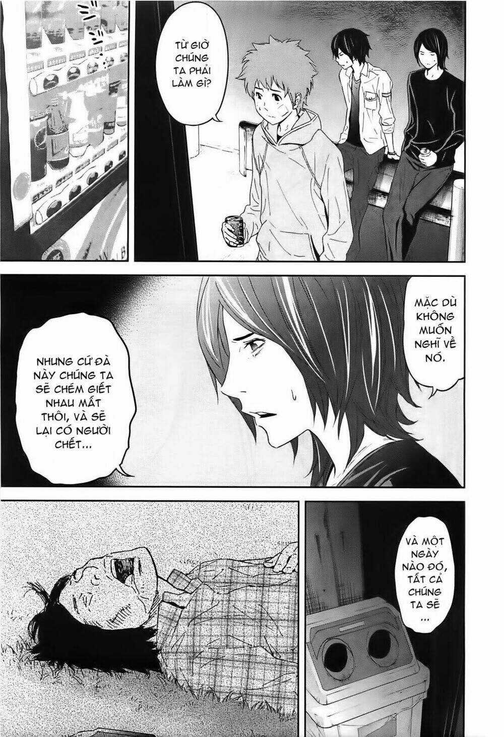 Ousama Game - Mệnh Lệnh Nhà Vua Chapter 8 trang 20