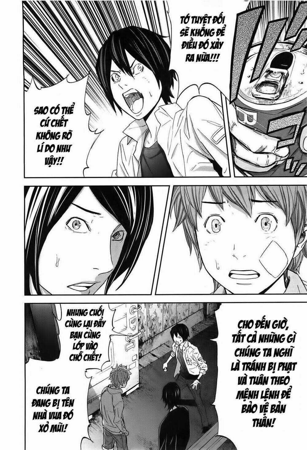 Ousama Game - Mệnh Lệnh Nhà Vua Chapter 8 trang 21