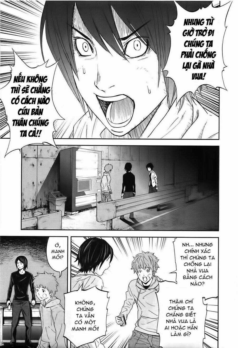 Ousama Game - Mệnh Lệnh Nhà Vua Chapter 8 trang 22