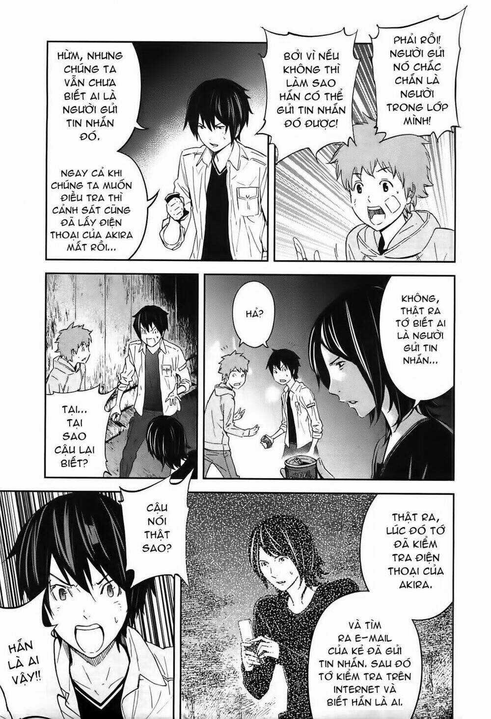 Ousama Game - Mệnh Lệnh Nhà Vua Chapter 8 trang 24