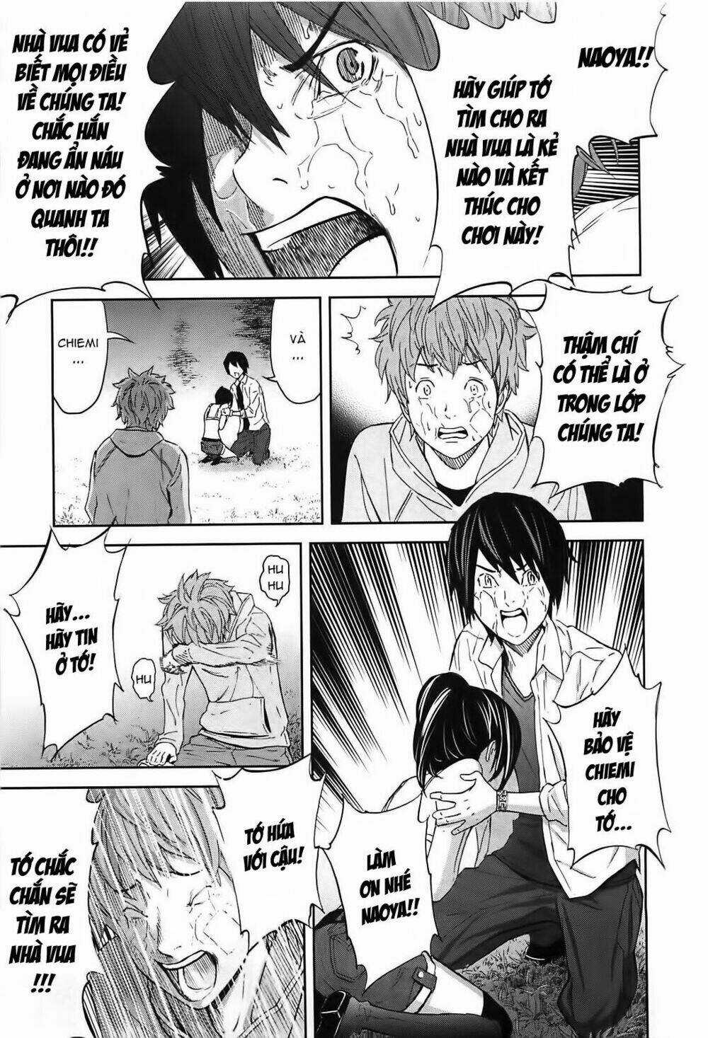 Ousama Game - Mệnh Lệnh Nhà Vua Chapter 8 trang 8