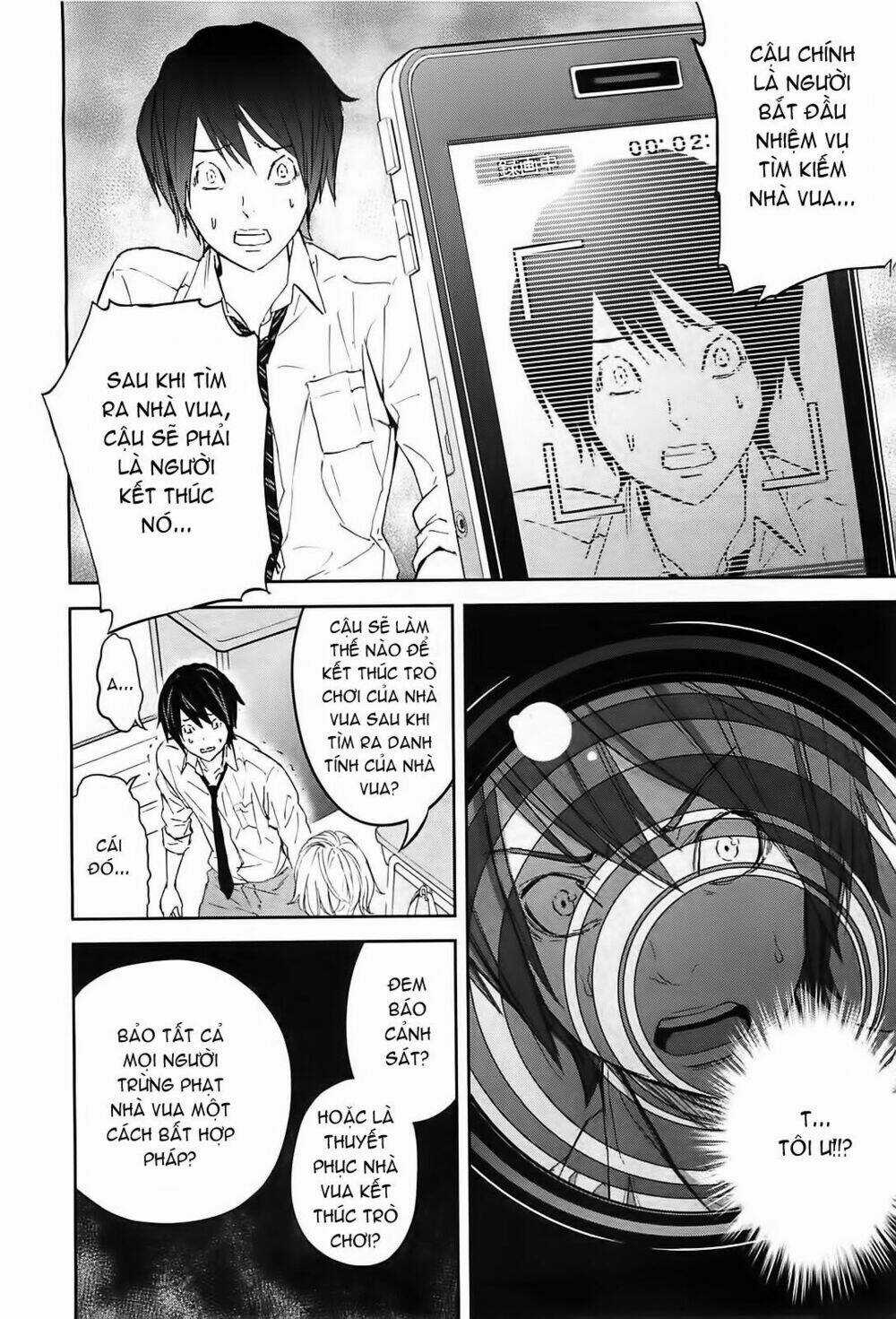 Ousama Game - Mệnh Lệnh Nhà Vua Chapter 9 trang 26