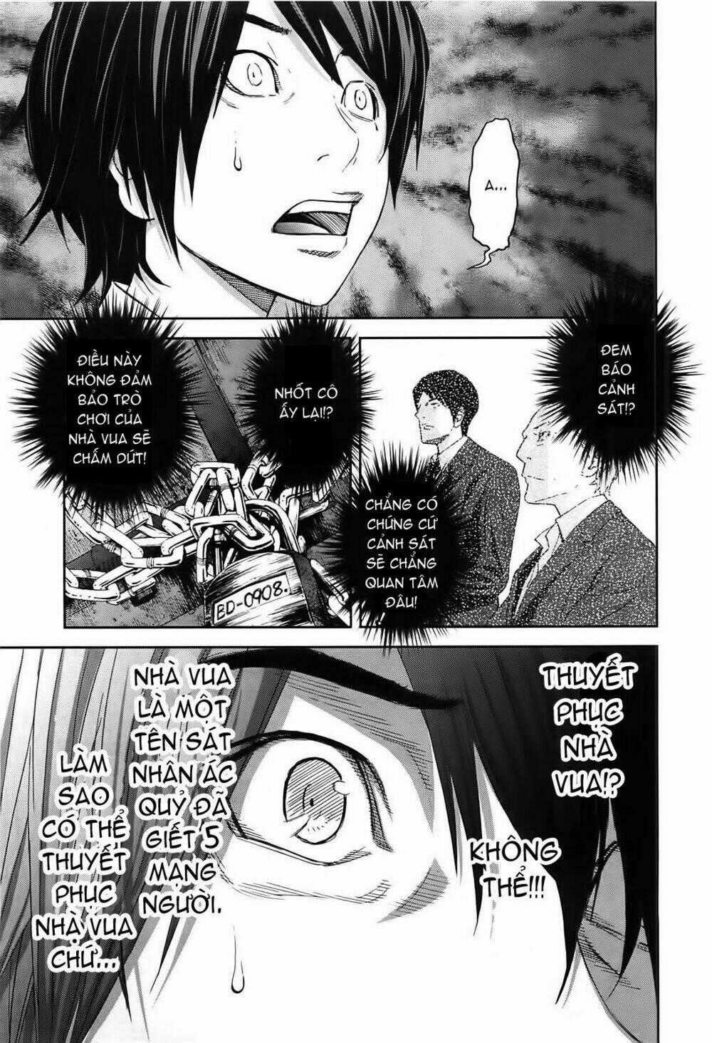 Ousama Game - Mệnh Lệnh Nhà Vua Chapter 9 trang 27