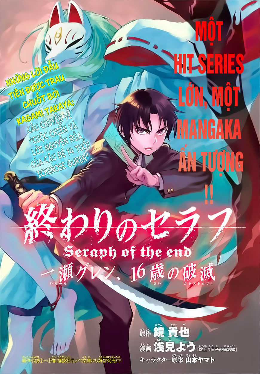 Owari No Seraph: Ichinose Guren Chapter 1 trang 2