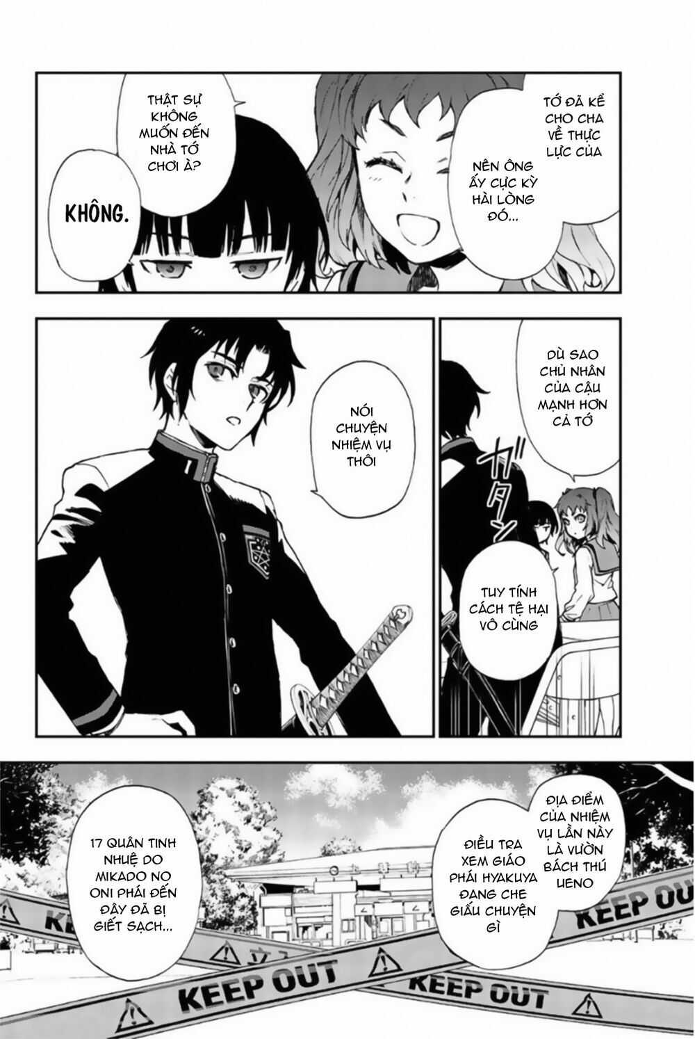 Owari No Seraph: Ichinose Guren Chapter 10 trang 21