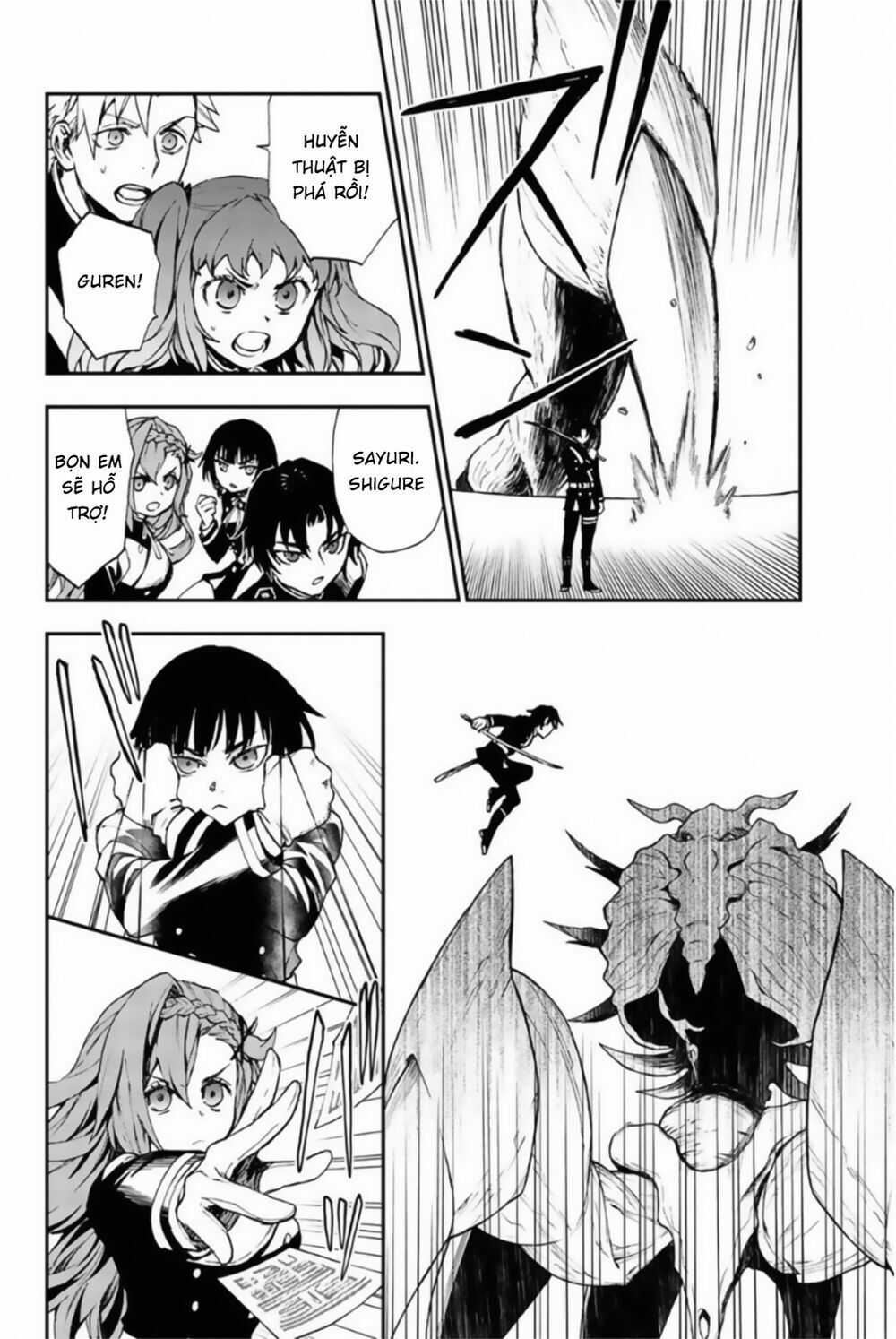 Owari No Seraph: Ichinose Guren Chapter 11 trang 11