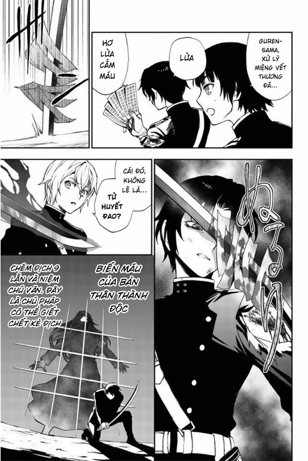 Owari No Seraph: Ichinose Guren Chapter 11 trang 8
