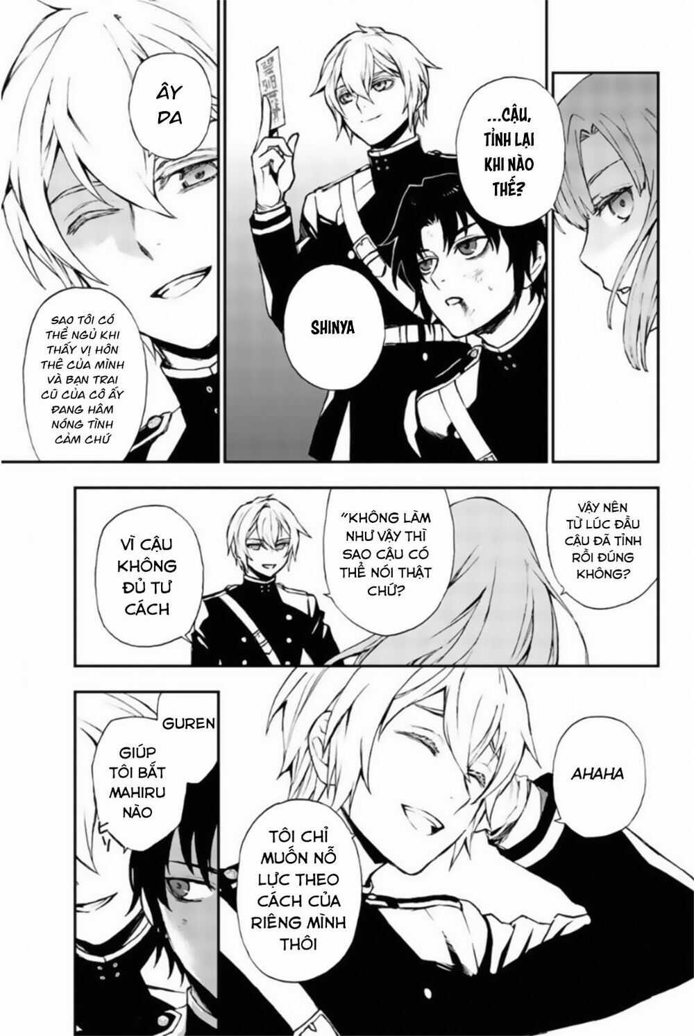 Owari No Seraph: Ichinose Guren Chapter 12 trang 12
