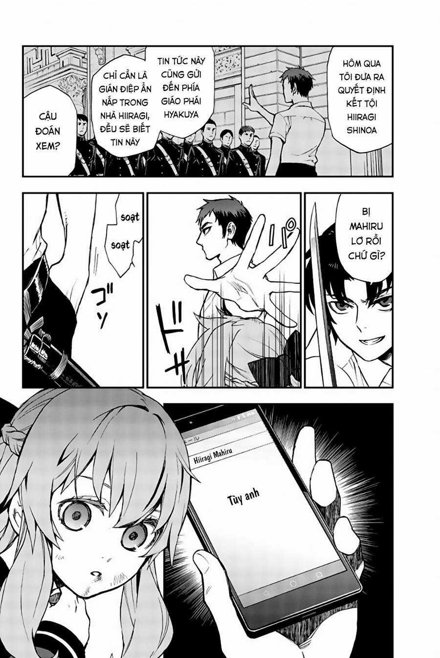 Owari No Seraph: Ichinose Guren Chapter 16 trang 23