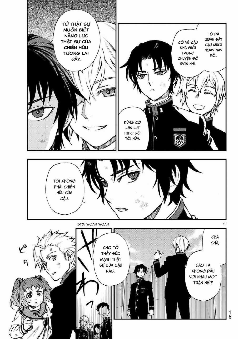Owari No Seraph: Ichinose Guren Chapter 3 trang 14