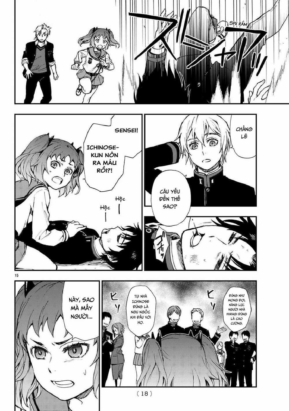 Owari No Seraph: Ichinose Guren Chapter 3 trang 17