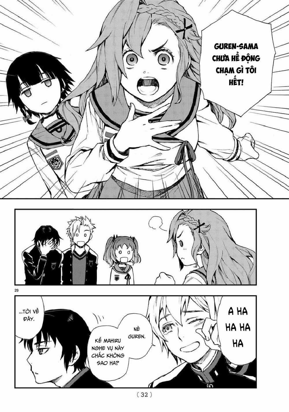 Owari No Seraph: Ichinose Guren Chapter 3 trang 31