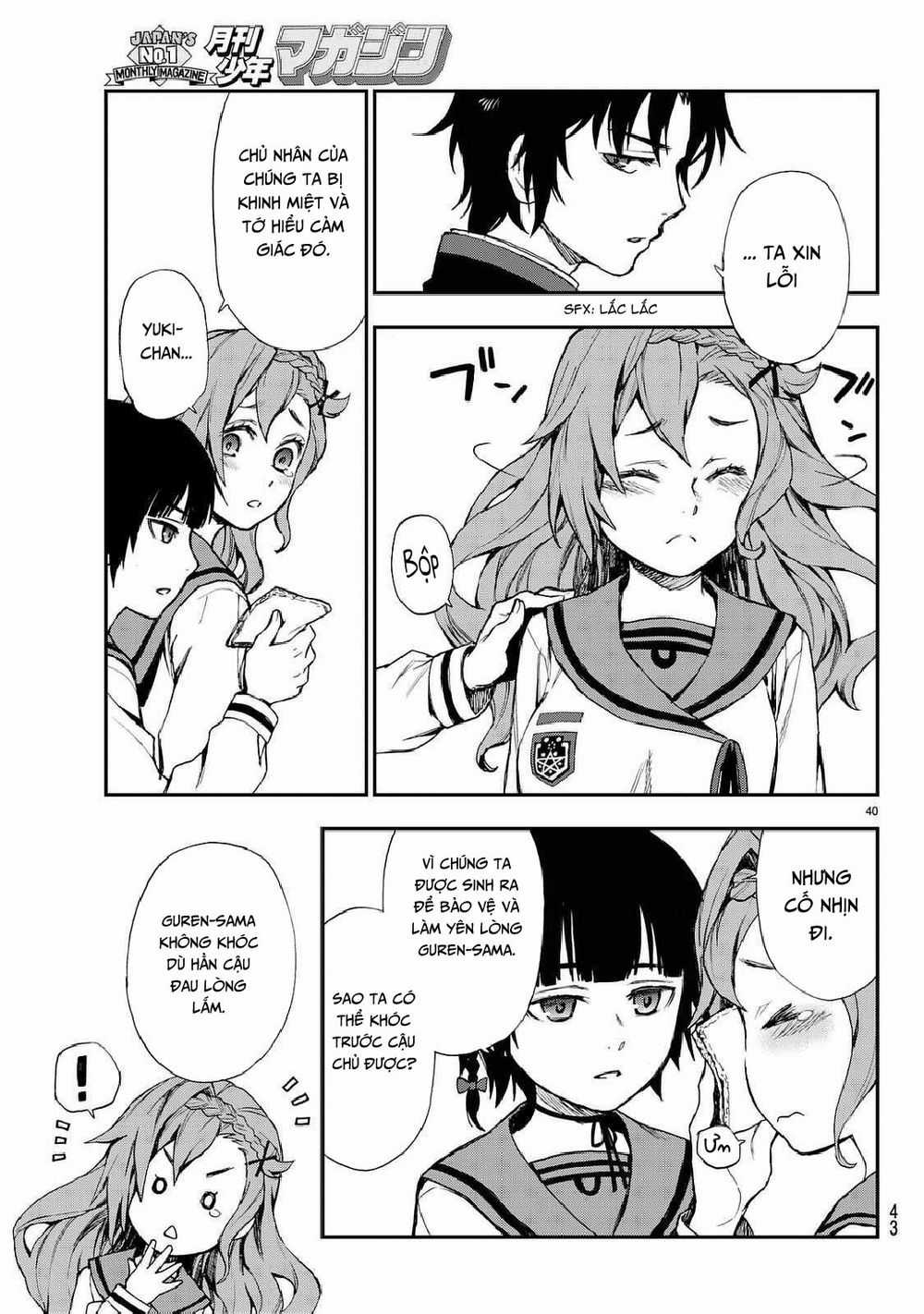 Owari No Seraph: Ichinose Guren Chapter 3 trang 42