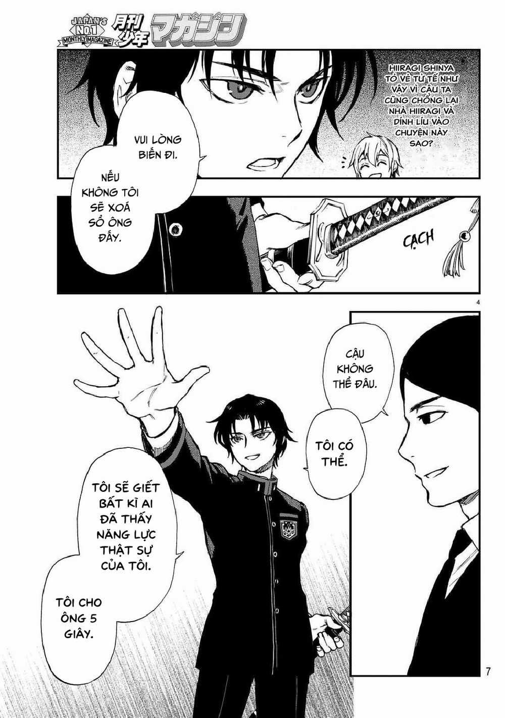 Owari No Seraph: Ichinose Guren Chapter 3 trang 6