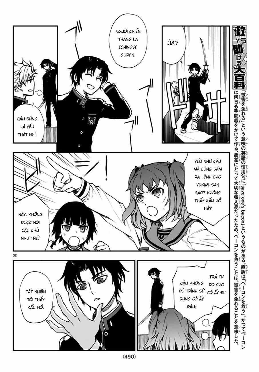Owari No Seraph: Ichinose Guren Chapter 4 trang 34