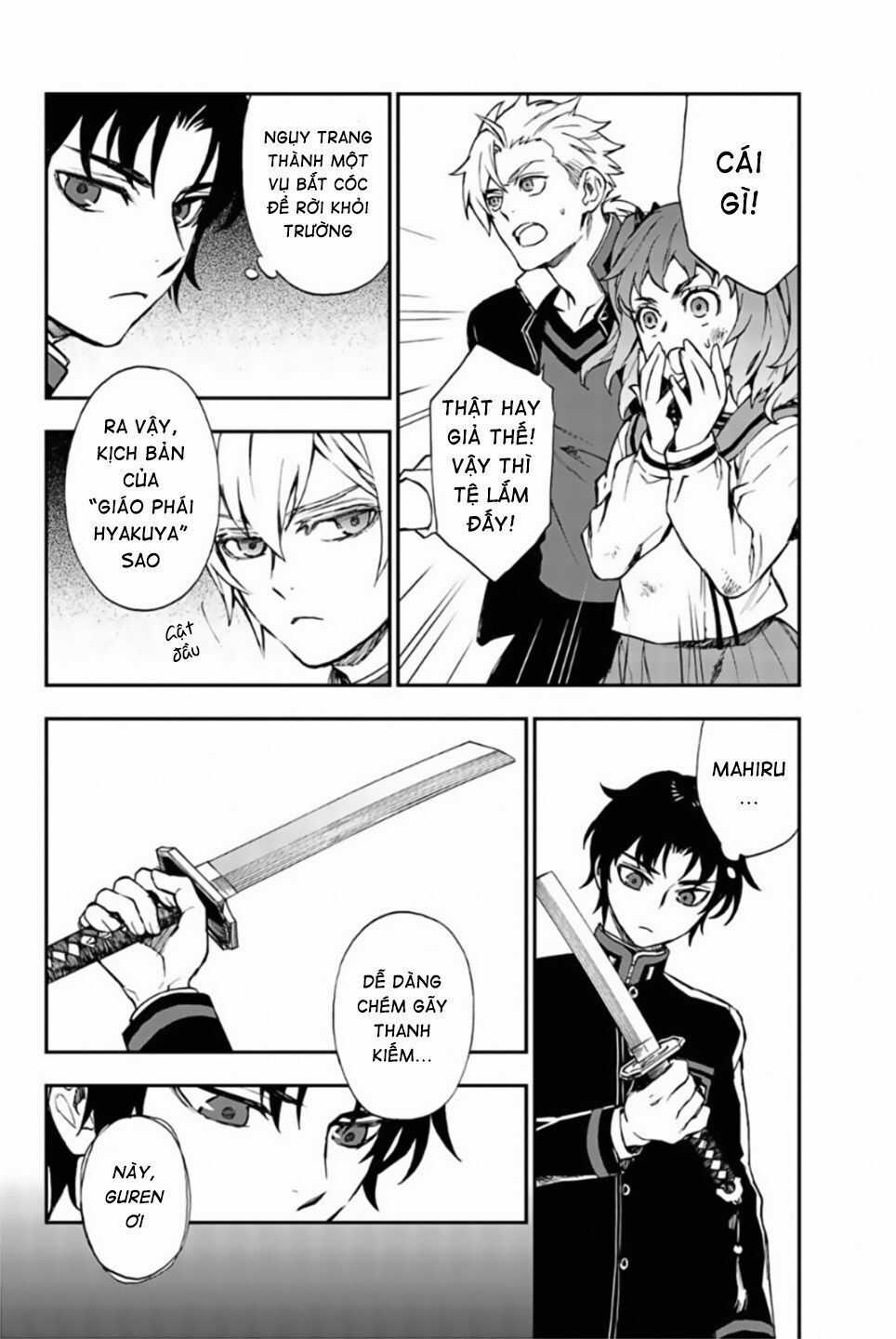 Owari No Seraph: Ichinose Guren Chapter 6 trang 35