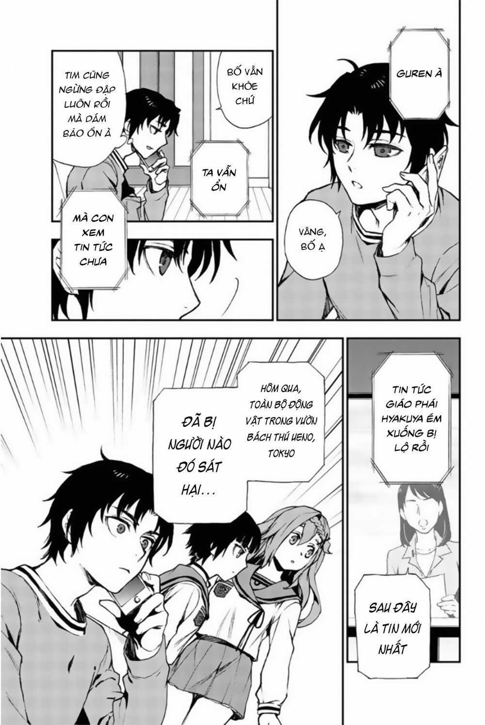 Owari No Seraph: Ichinose Guren Chapter 9 trang 22