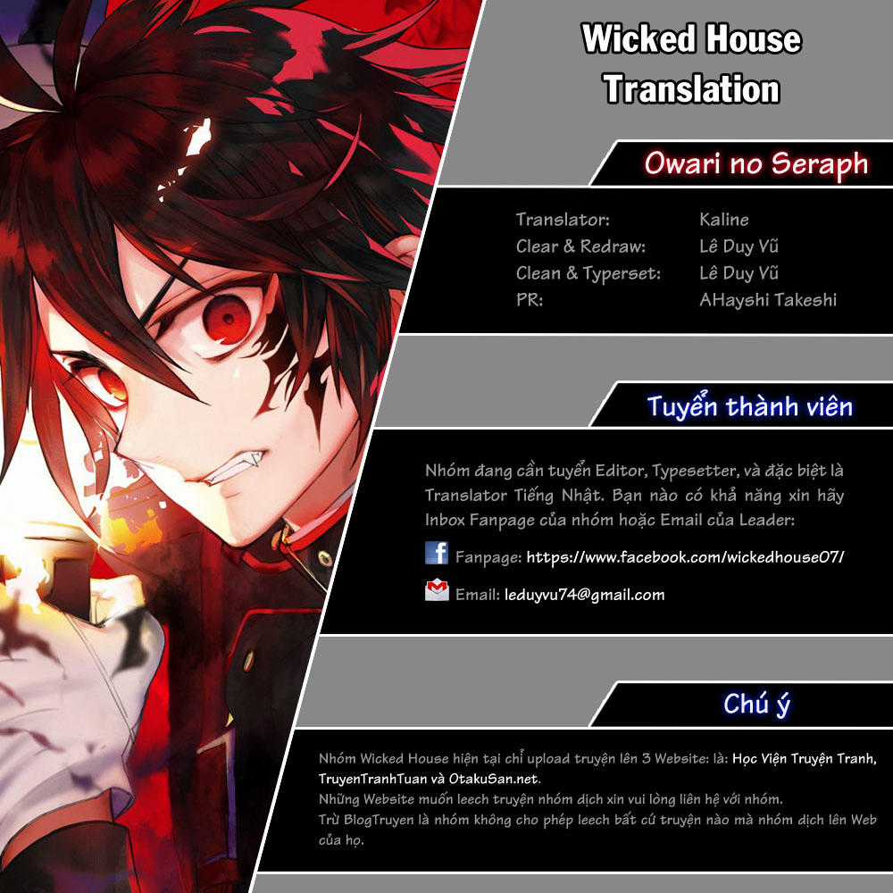 Owari No Seraph Chapter 63 trang 1