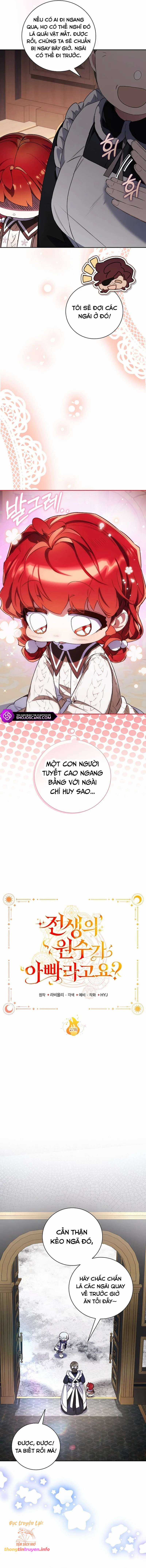 Papa Là Kẻ Thù Kiếp Trước Của Tôi? Chapter 27 trang 6