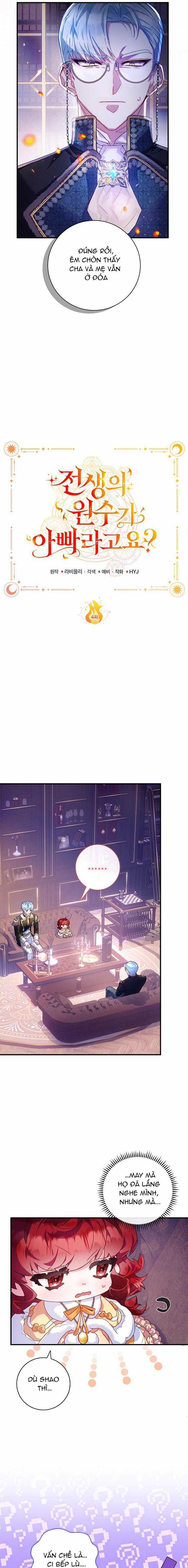 Papa Là Kẻ Thù Kiếp Trước Của Tôi? Chapter 4 trang 8