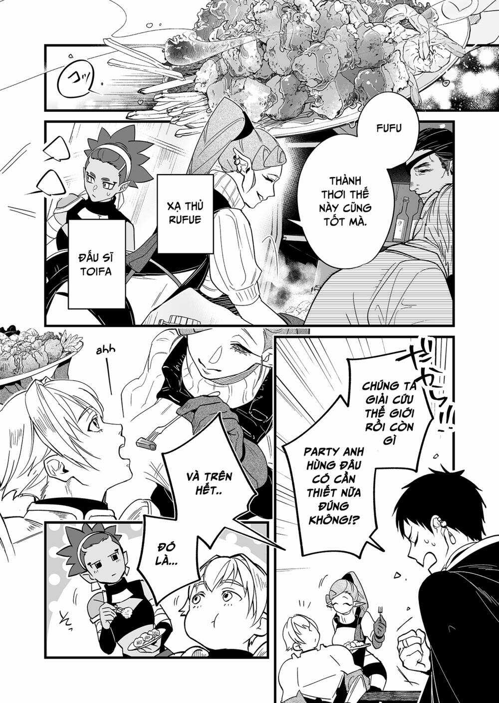 Party Anh Hùng Muốn Trải Nghiệm Bị Tình Yêu Quật Chapter 1 trang 2