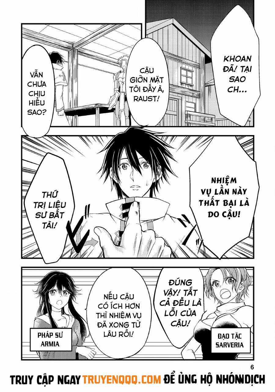 Party Kara Tsuihou Sareta Sono Chiyushi, Jitsu Wa Saikyou Nitsuki Chapter 1 trang 4