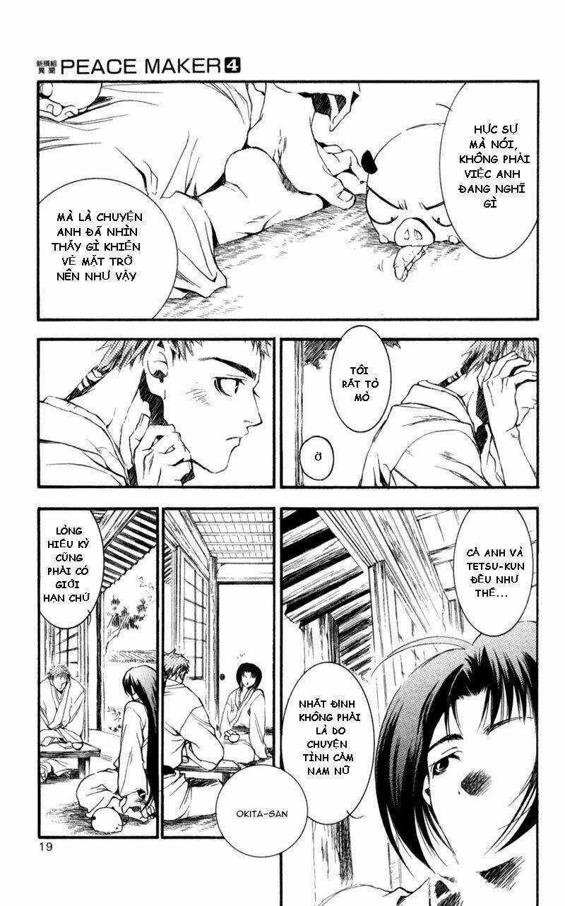 Peace Maker Kurogane Chapter 16 trang 15