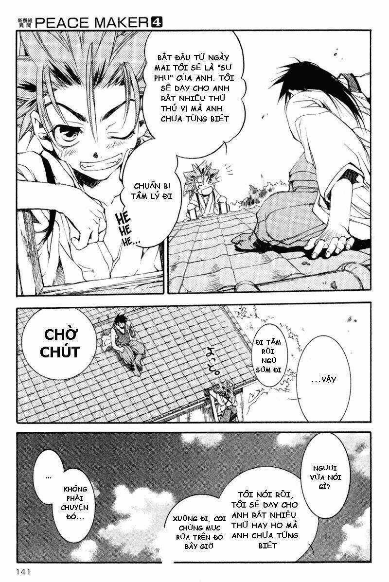 Peace Maker Kurogane Chapter 19 trang 32