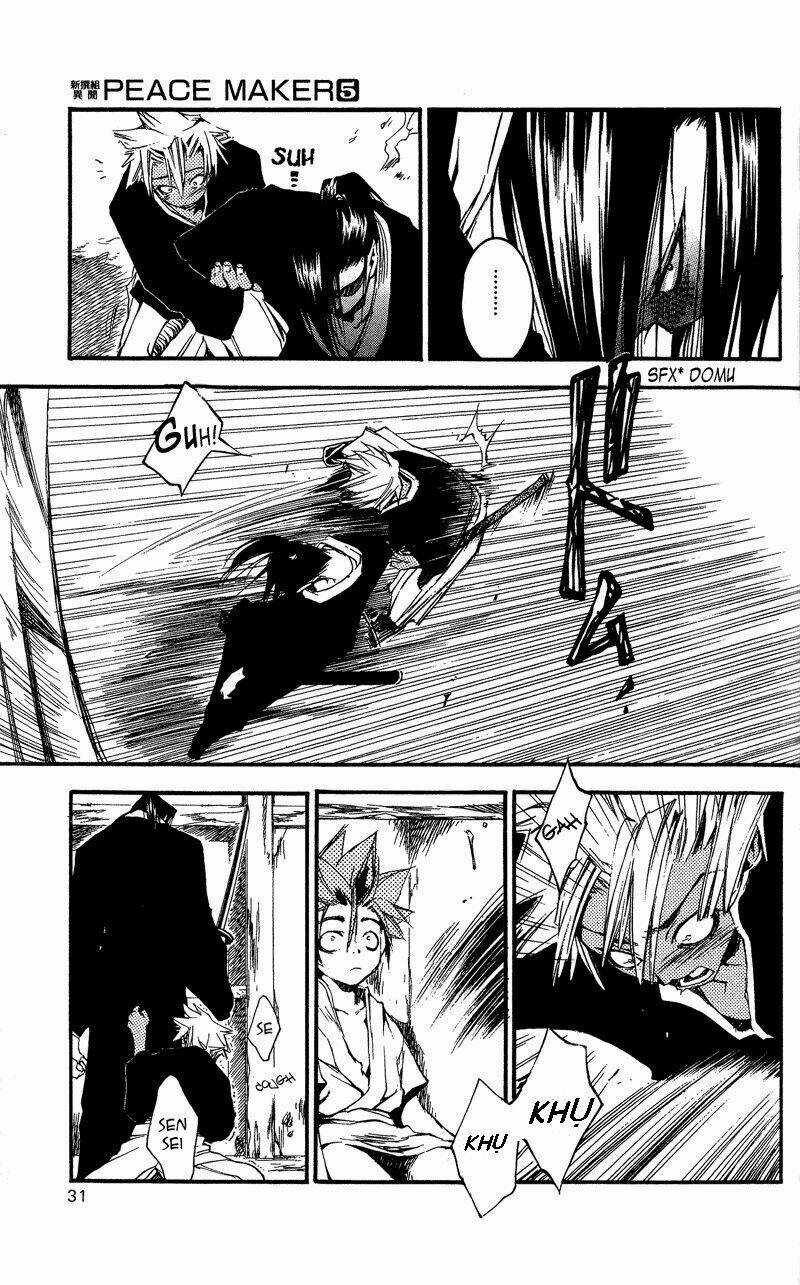 Peace Maker Kurogane Chapter 21 trang 27