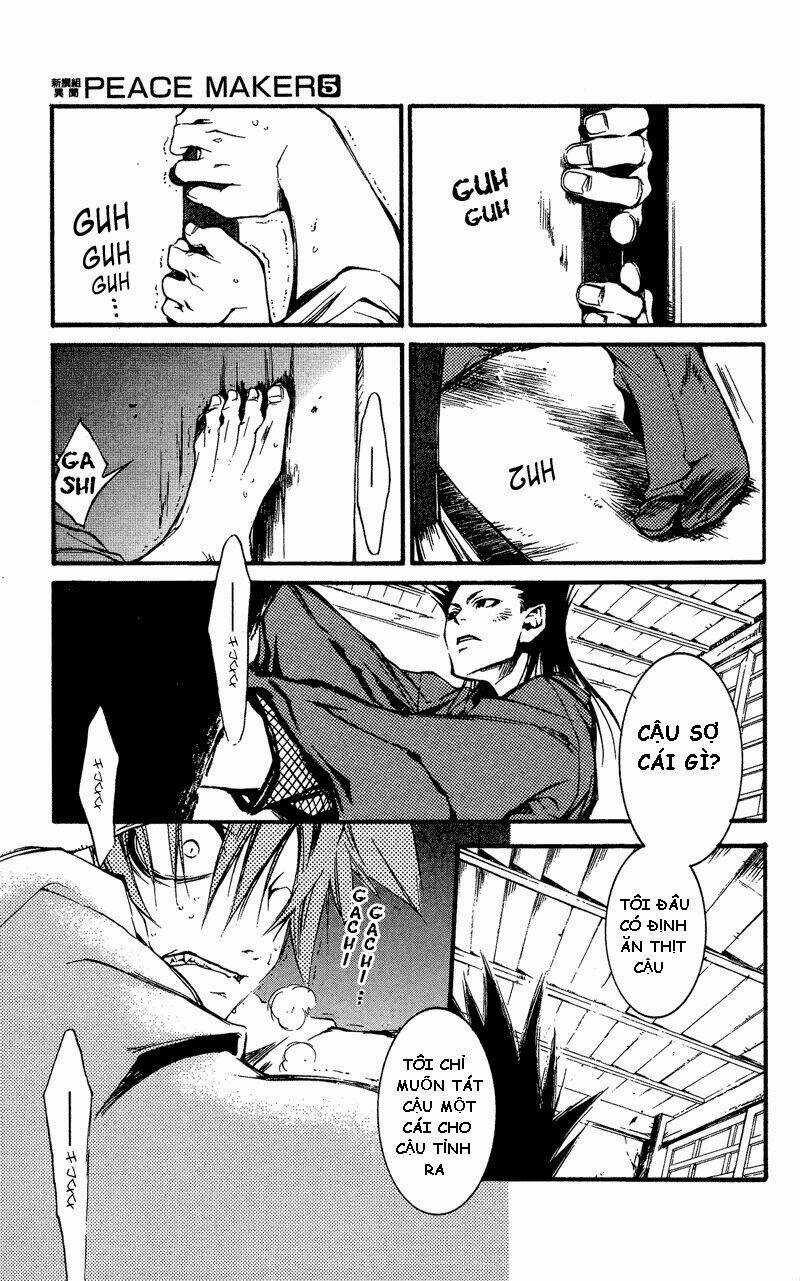 Peace Maker Kurogane Chapter 23 trang 17