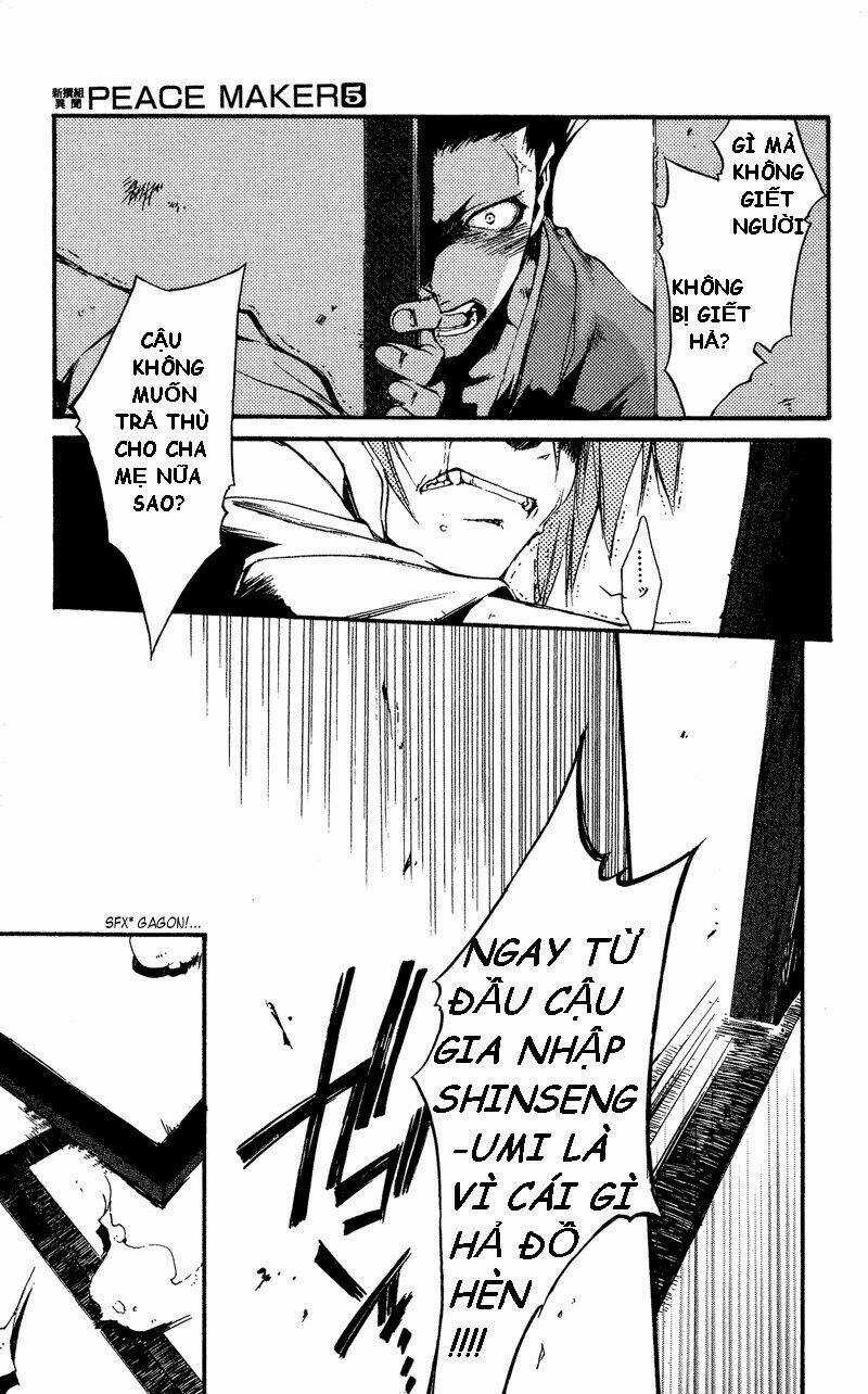 Peace Maker Kurogane Chapter 23 trang 21