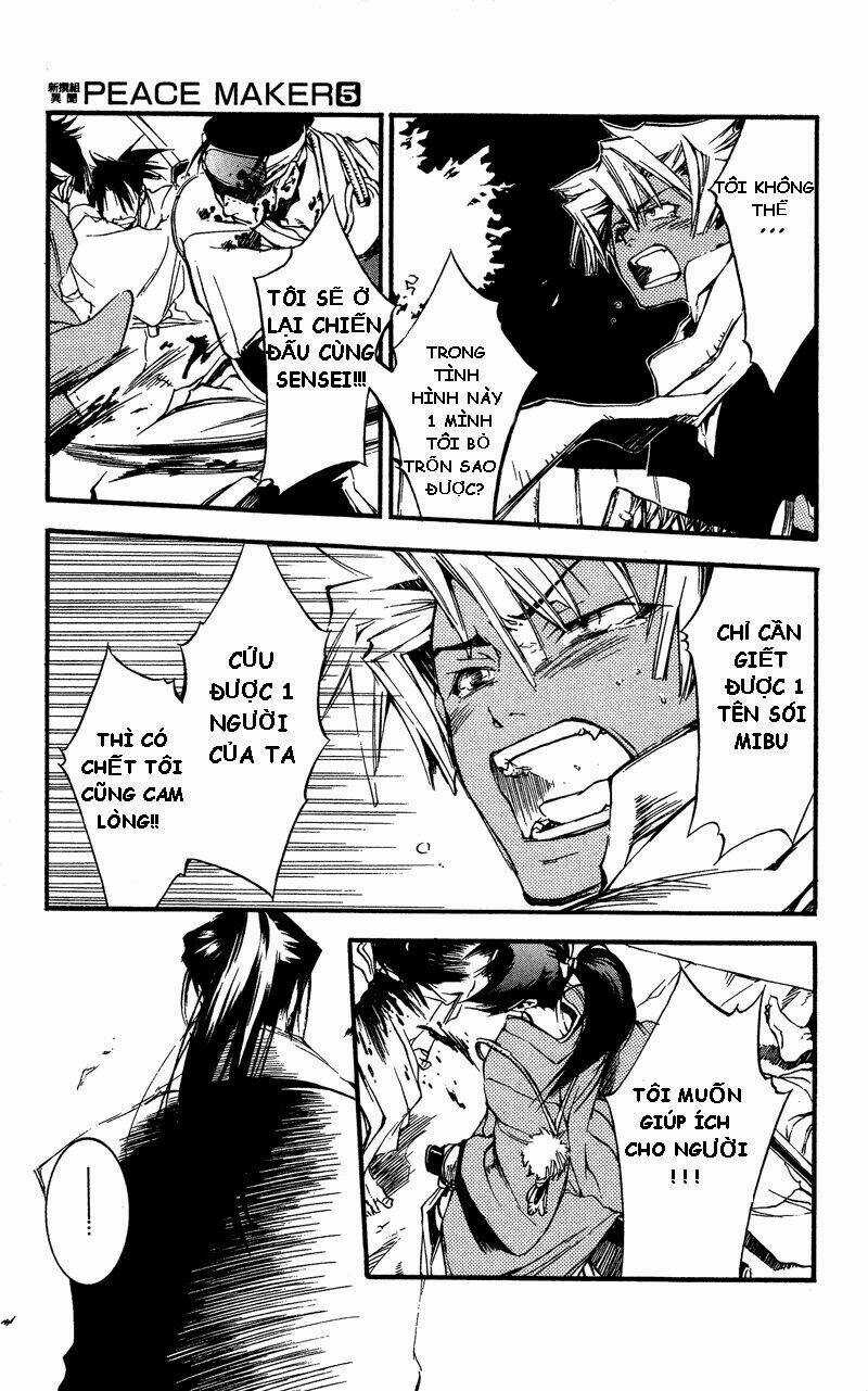Peace Maker Kurogane Chapter 24 trang 23