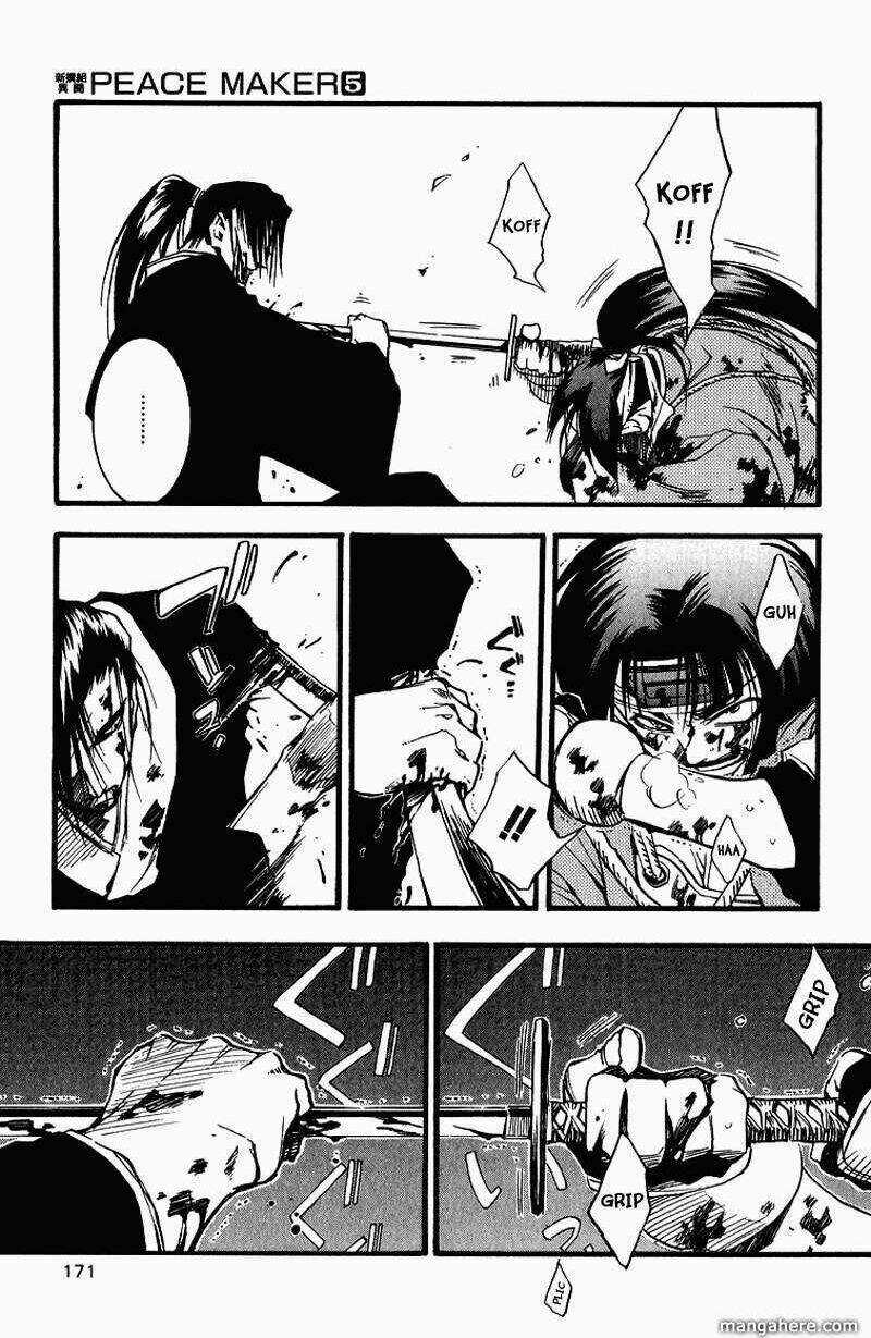 Peace Maker Kurogane Chapter 26 trang 12