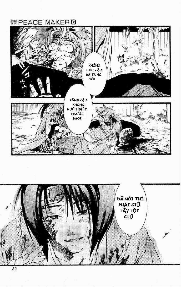 Peace Maker Kurogane Chapter 27 trang 40