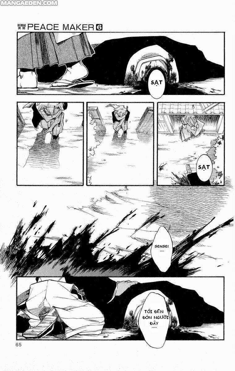 Peace Maker Kurogane Chapter 28 trang 22