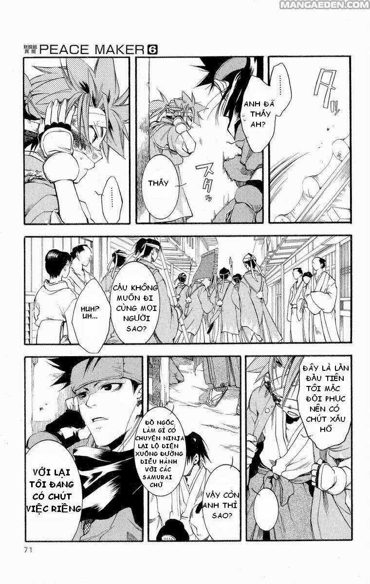 Peace Maker Kurogane Chapter 28 trang 28