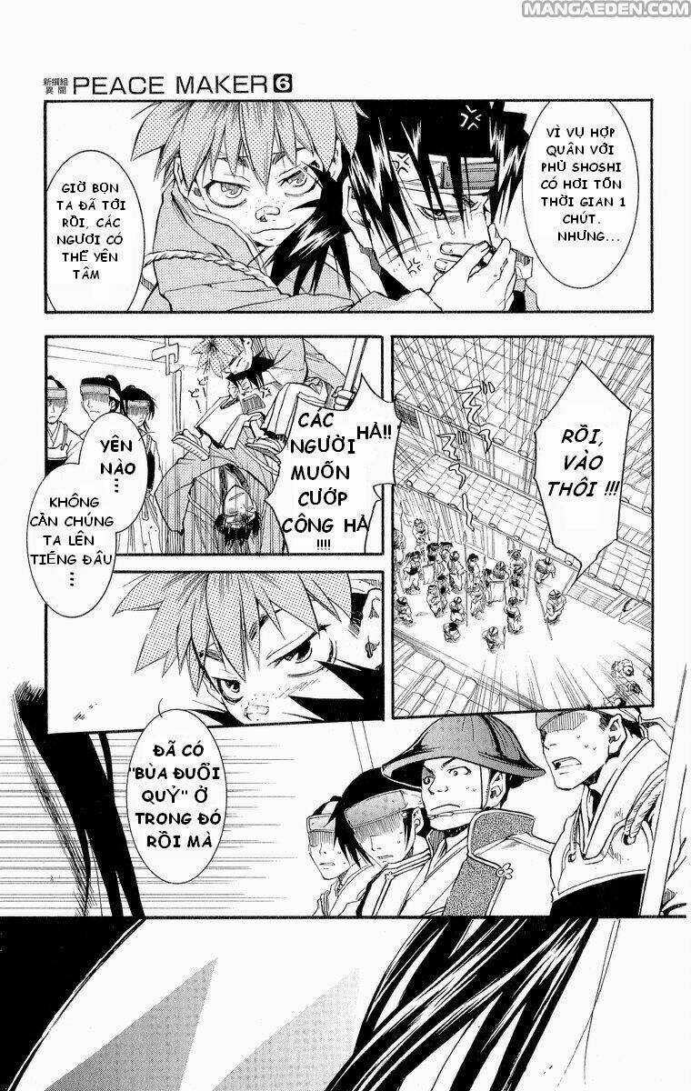 Peace Maker Kurogane Chapter 28 trang 4
