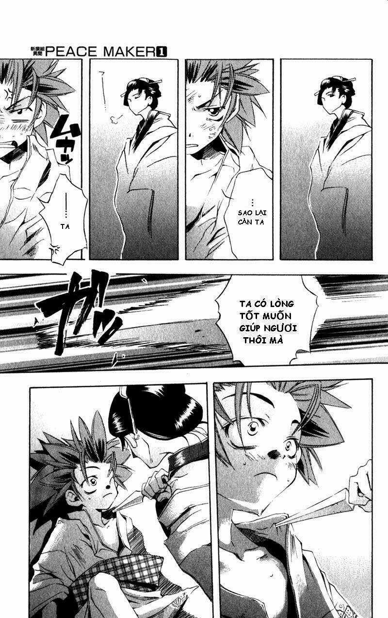 Peace Maker Kurogane Chapter 4 trang 23