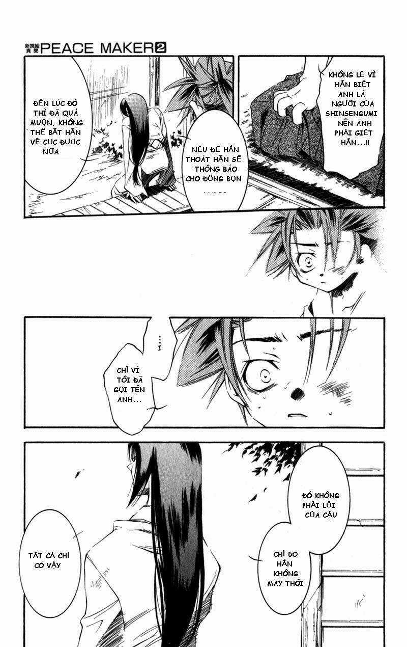 Peace Maker Kurogane Chapter 6 trang 19