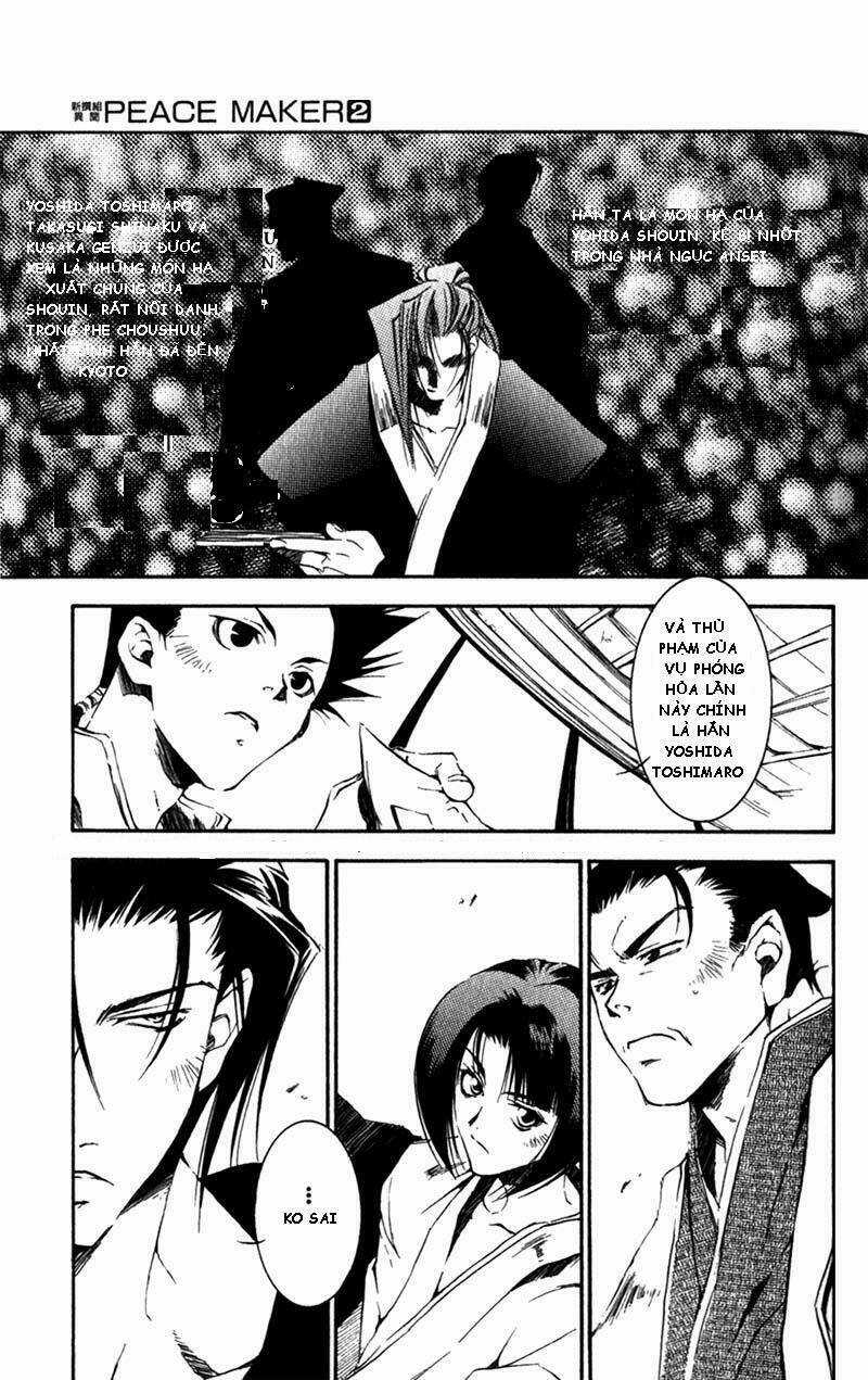 Peace Maker Kurogane Chapter 7 trang 37