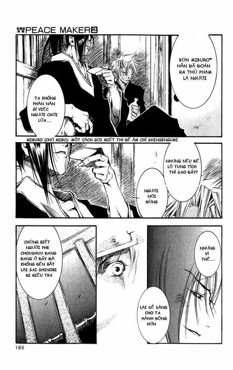 Peace Maker Kurogane Chapter 9 trang 19