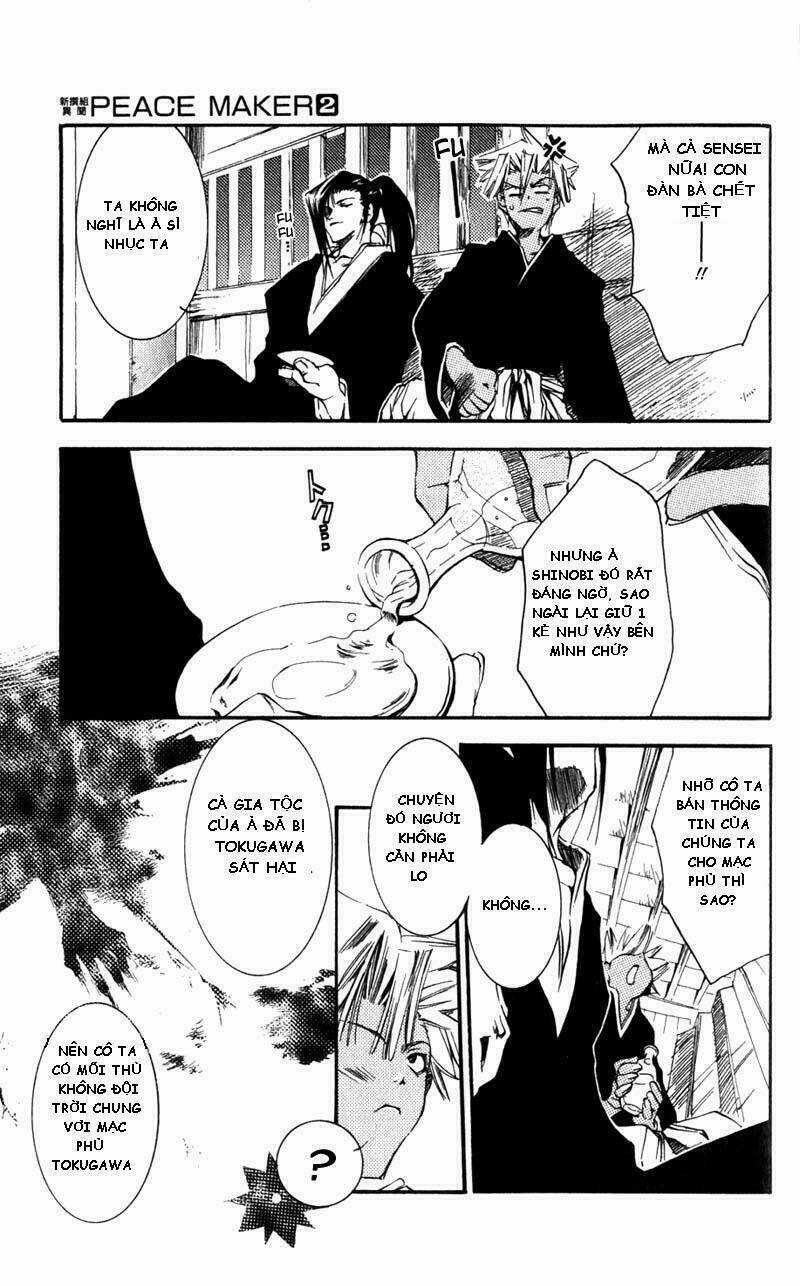 Peace Maker Kurogane Chapter 9 trang 25