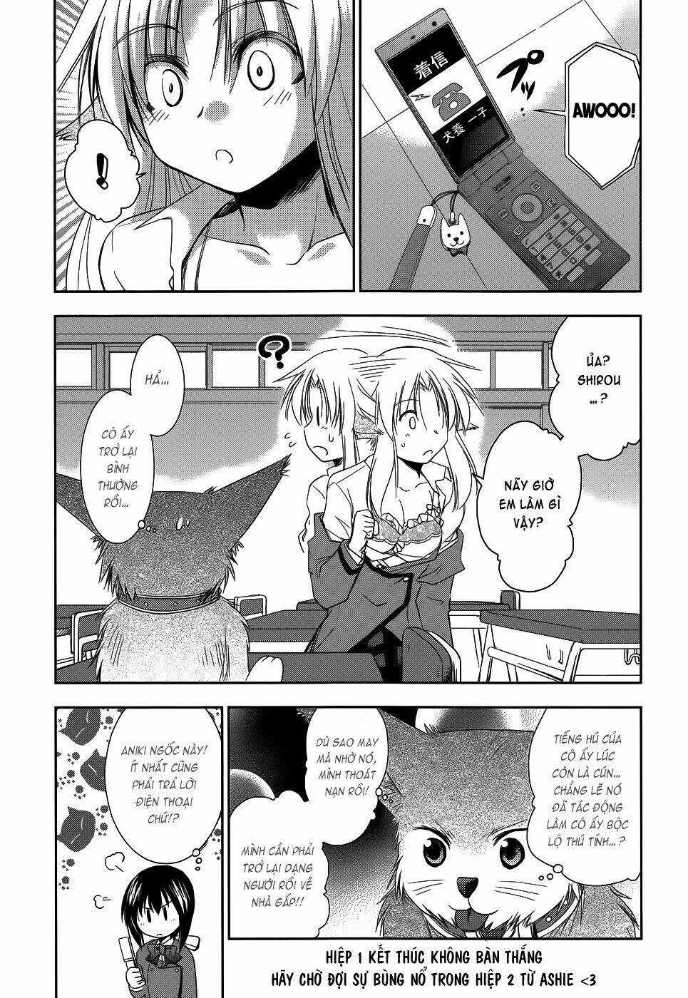 Perowan! - Hayaku Shinasai! Goshujin-Sama Chapter 15 trang 24