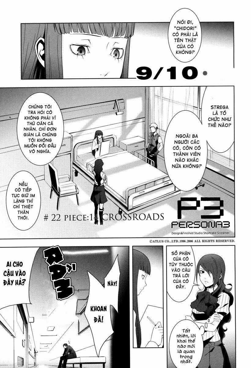 Persona 3 Chapter 20 trang 0