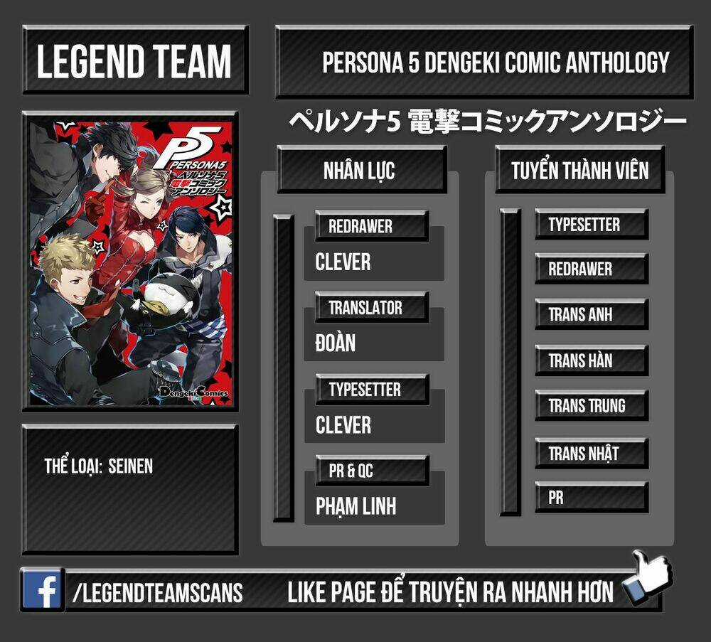 Persona 5 Anthology Chapter 5 trang 3