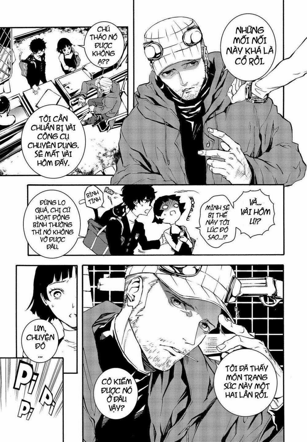 Persona 5: Mementos Mission Chapter 4 trang 14