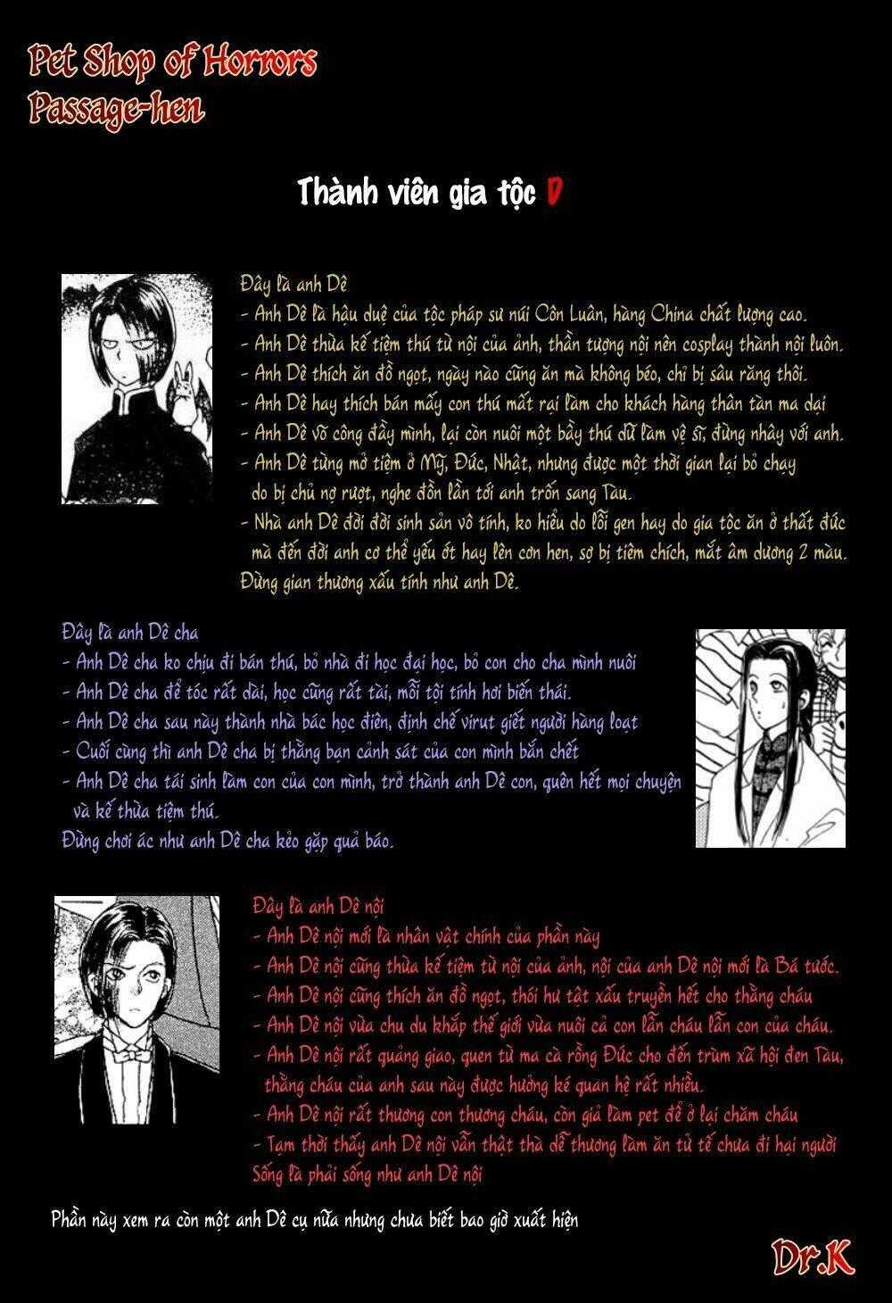 Pet Shop Of Horrors - Passage-Hen : Tiệm Thú Kiểng Tiền Truyện Chapter 1 trang 74