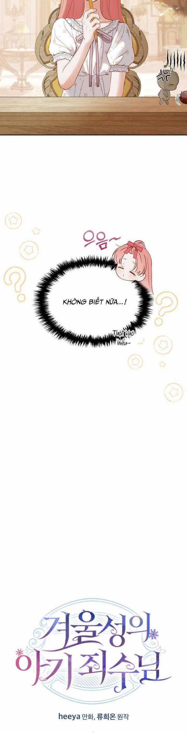 Phạm Nhân Bé Con Của Dinh Thự Mùa Đông Chapter 33 trang 22