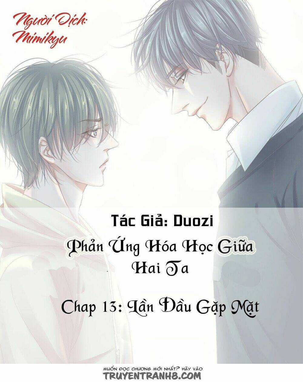 Phản Ứng Hóa Học Giữa Hai Ta Chapter 13 trang 1