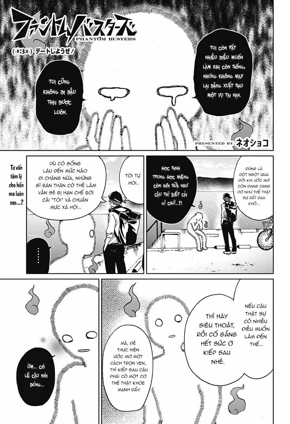 Phantom Busters - Thực hồn chi nhân Chapter 3 trang 0